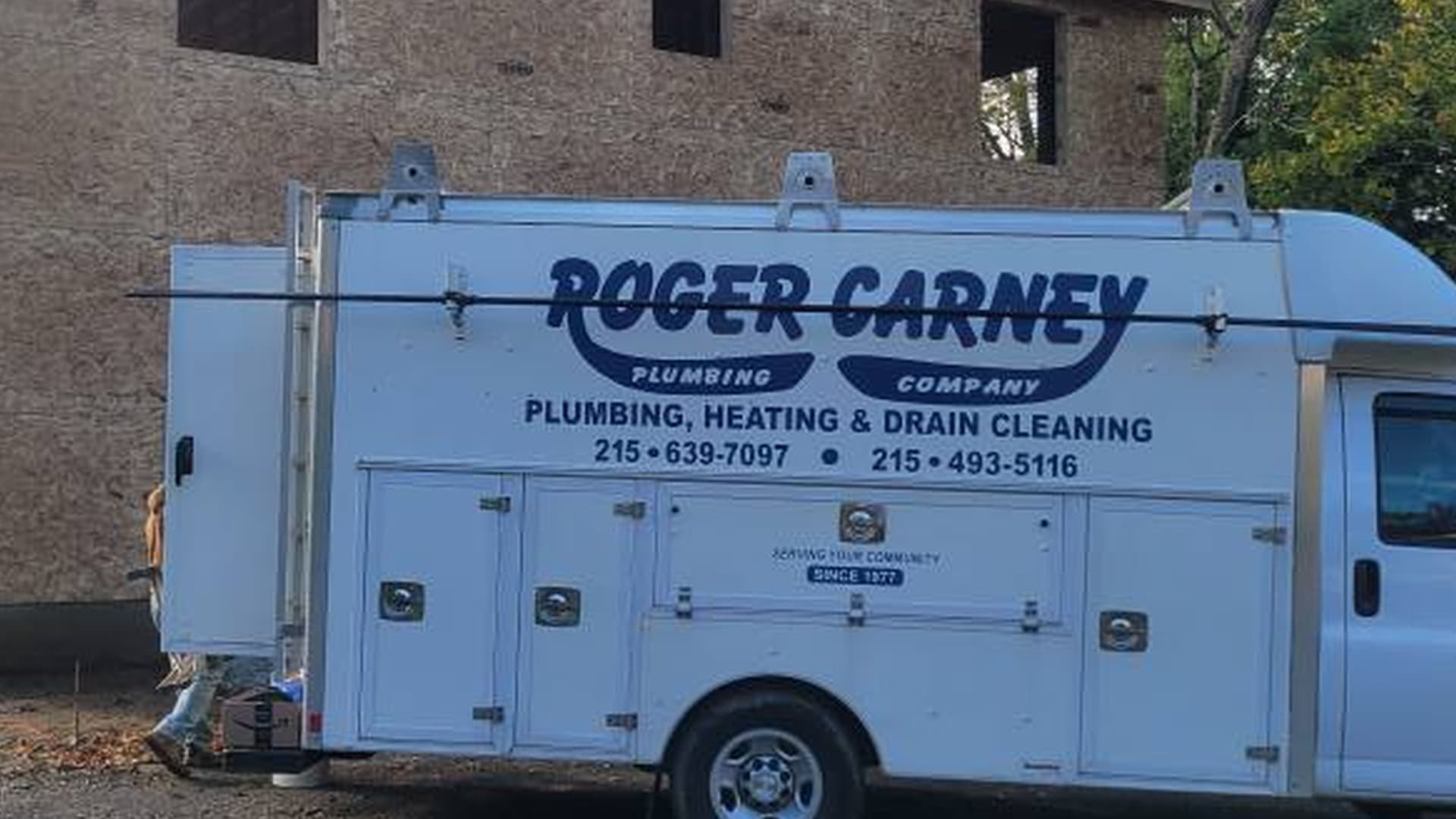 Roger Carney Plumbing service truck