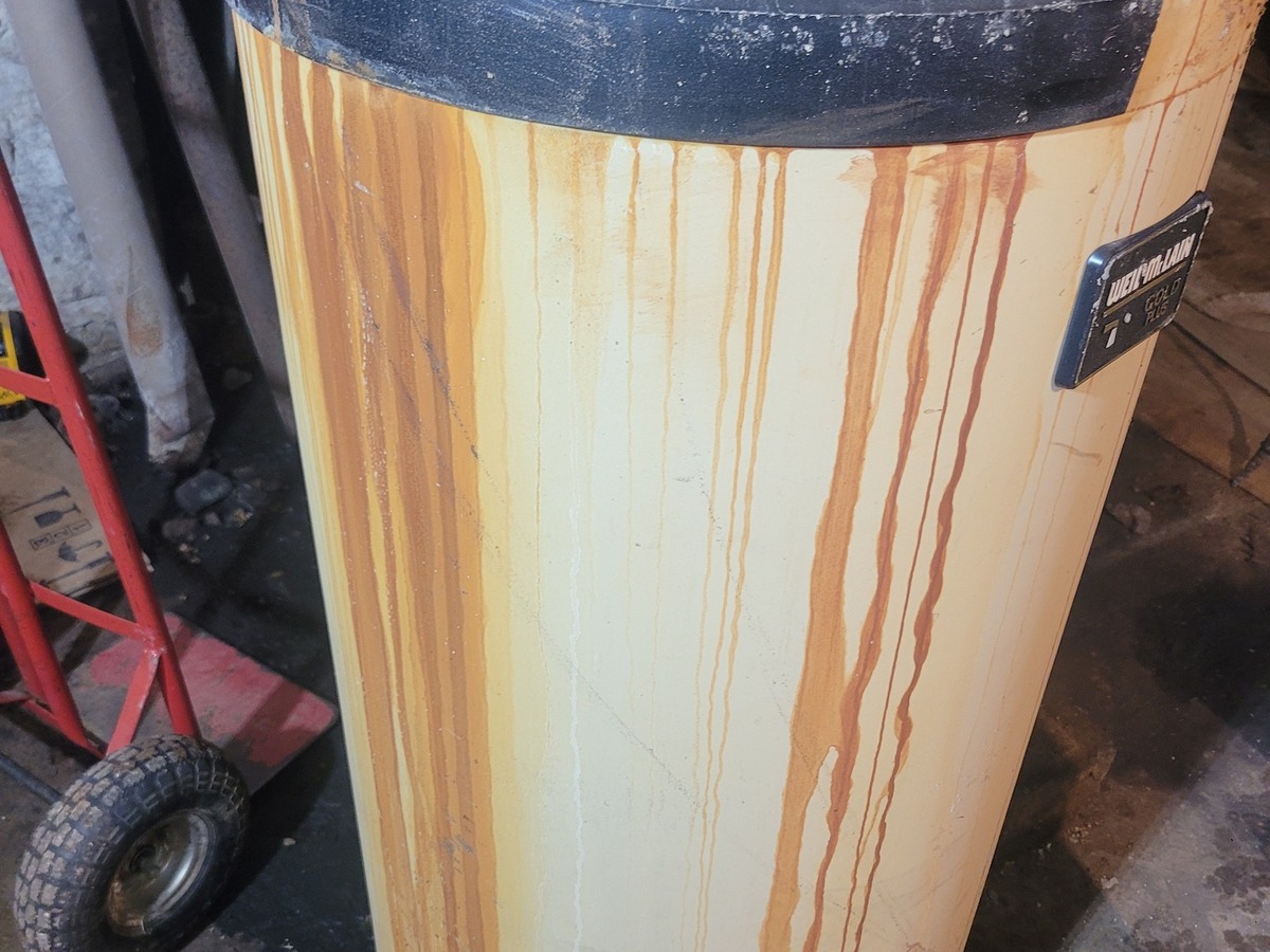 Water Heater Installation — Before